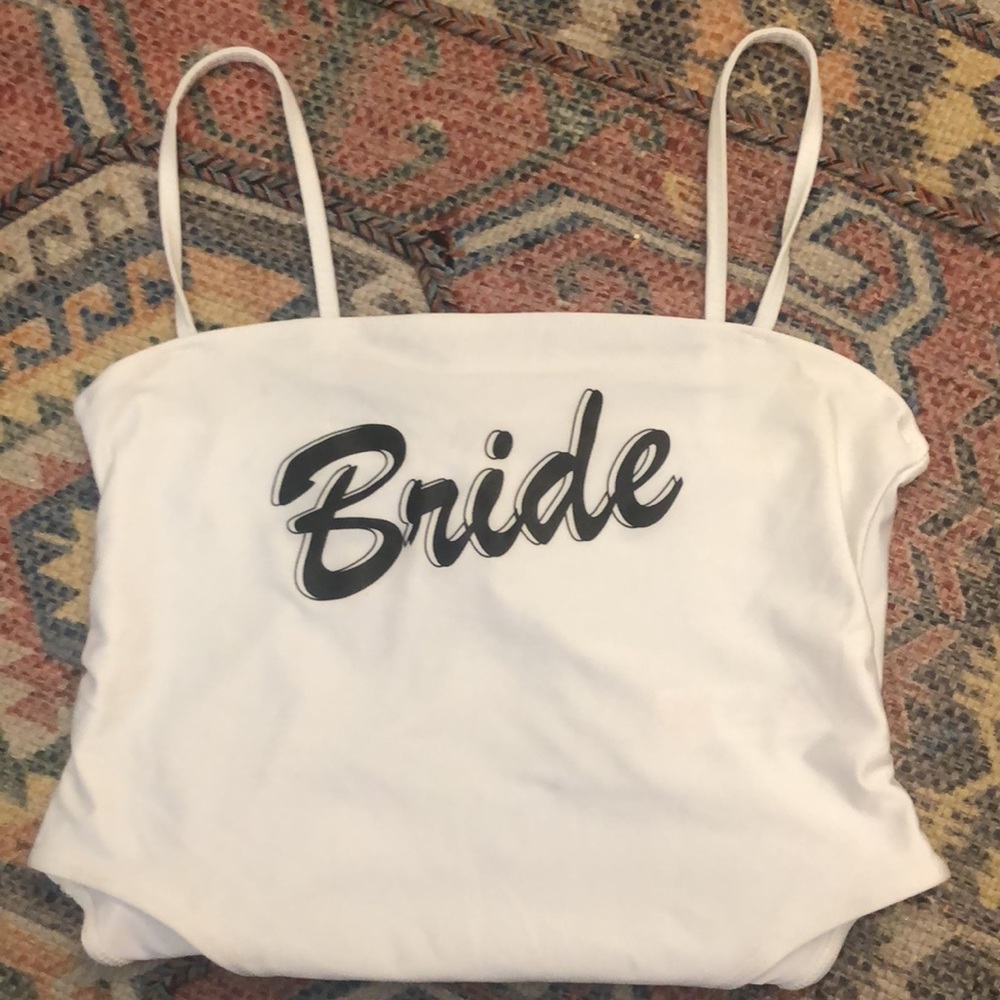 Boohoo Bride Swimsuit